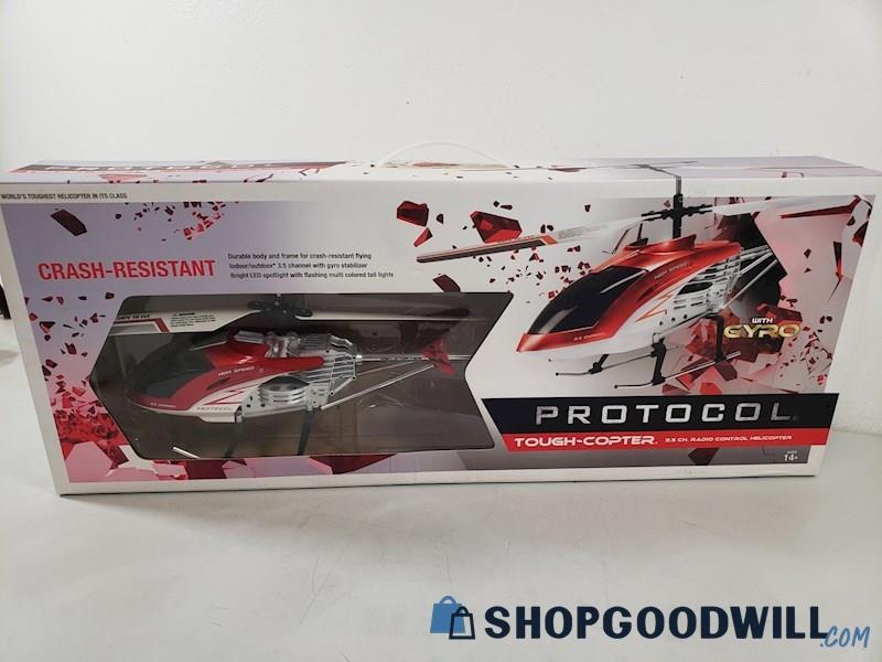 Protocol Crash Resistant Tough Copter Ch Radio Control Helicopter Shopgoodwill Com