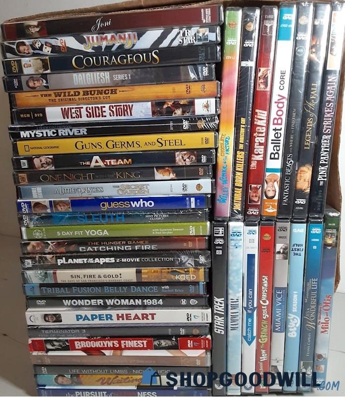 Dvd Movies New Sealed Awesome Titles Some Classics Large Lot ...