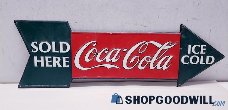 Coca-Cola Metal Sign - shopgoodwill.com