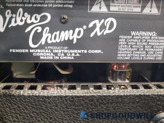 Fender Vibro Champ Xd Combo Tube Amp | ShopGoodwill.com