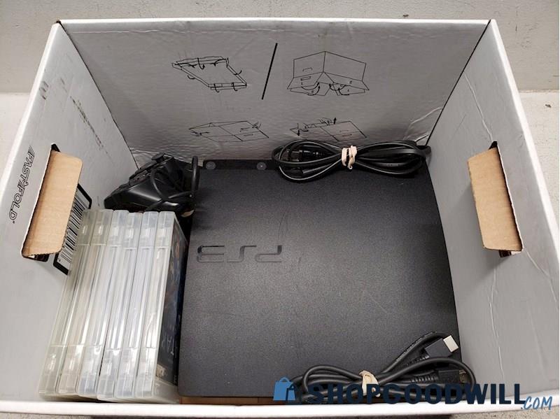 Playstation 3 CECH-3001B BUNDLE TESTED PS3 SONY - shopgoodwill.com