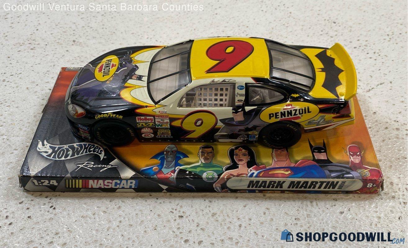 Hot Wheels Racing Nascar Dc Comics Mark Martin Collectible