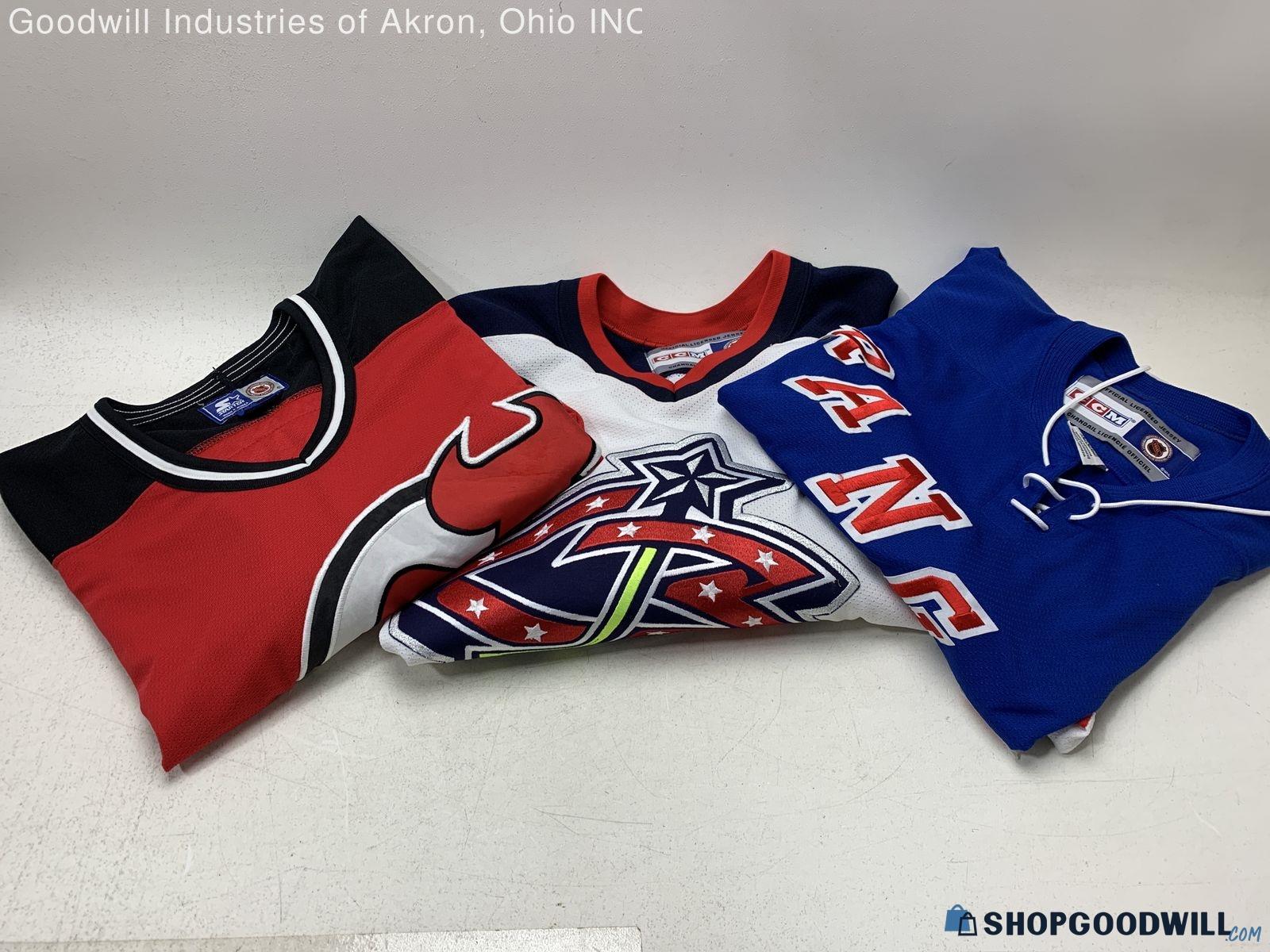 3 NHL Official Ice Hockey Jersey's - shopgoodwill.com