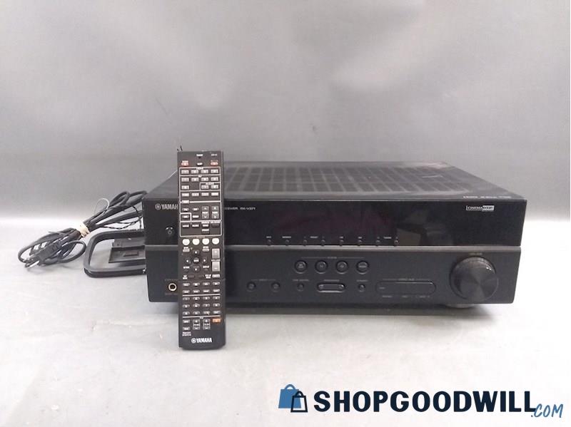 Yamaha Rx-v371 Natural Sound Av Receiver With Remote Control-tested ...