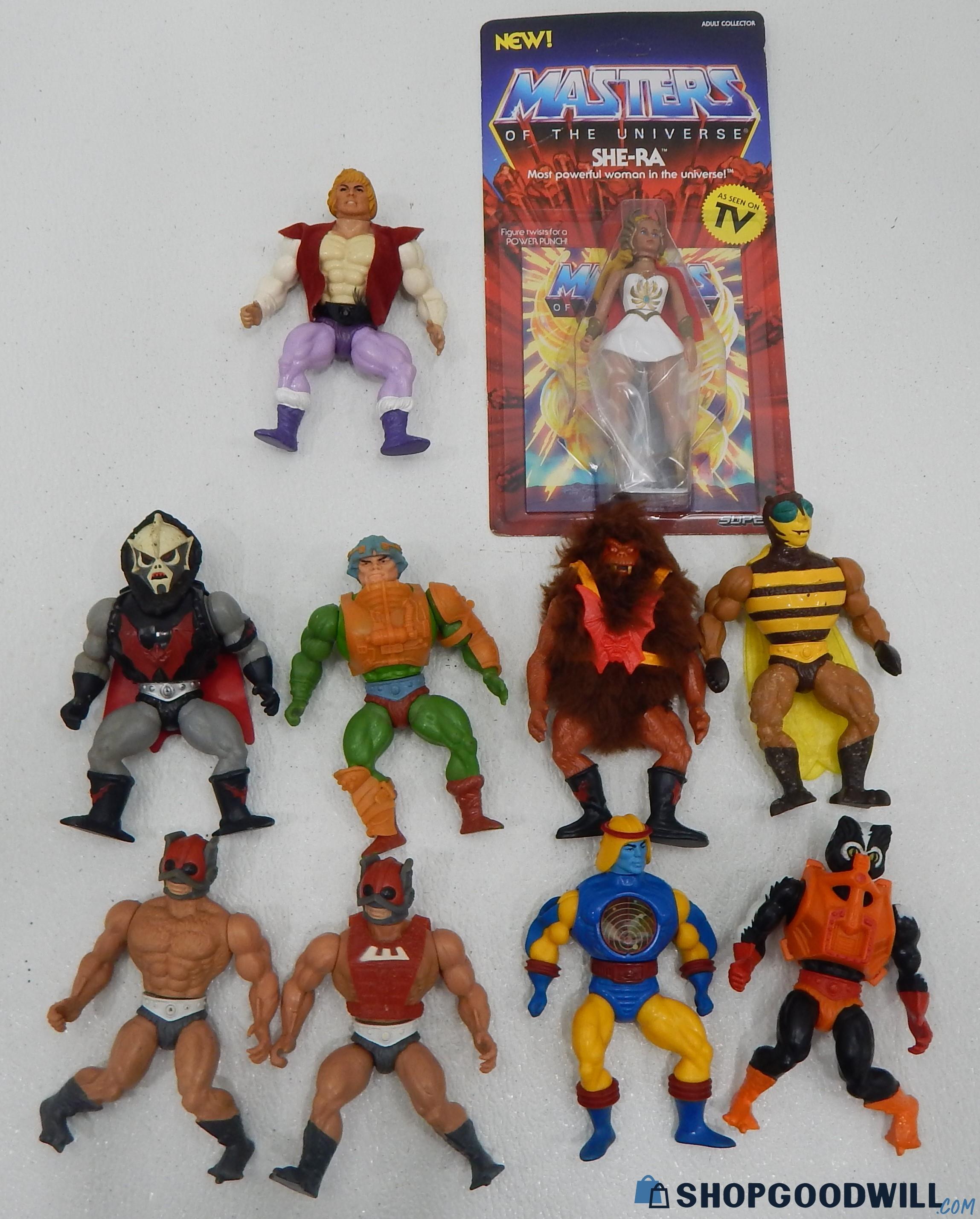 Assorted Vintage Masters of the Universe He-Man Action Figures W ...