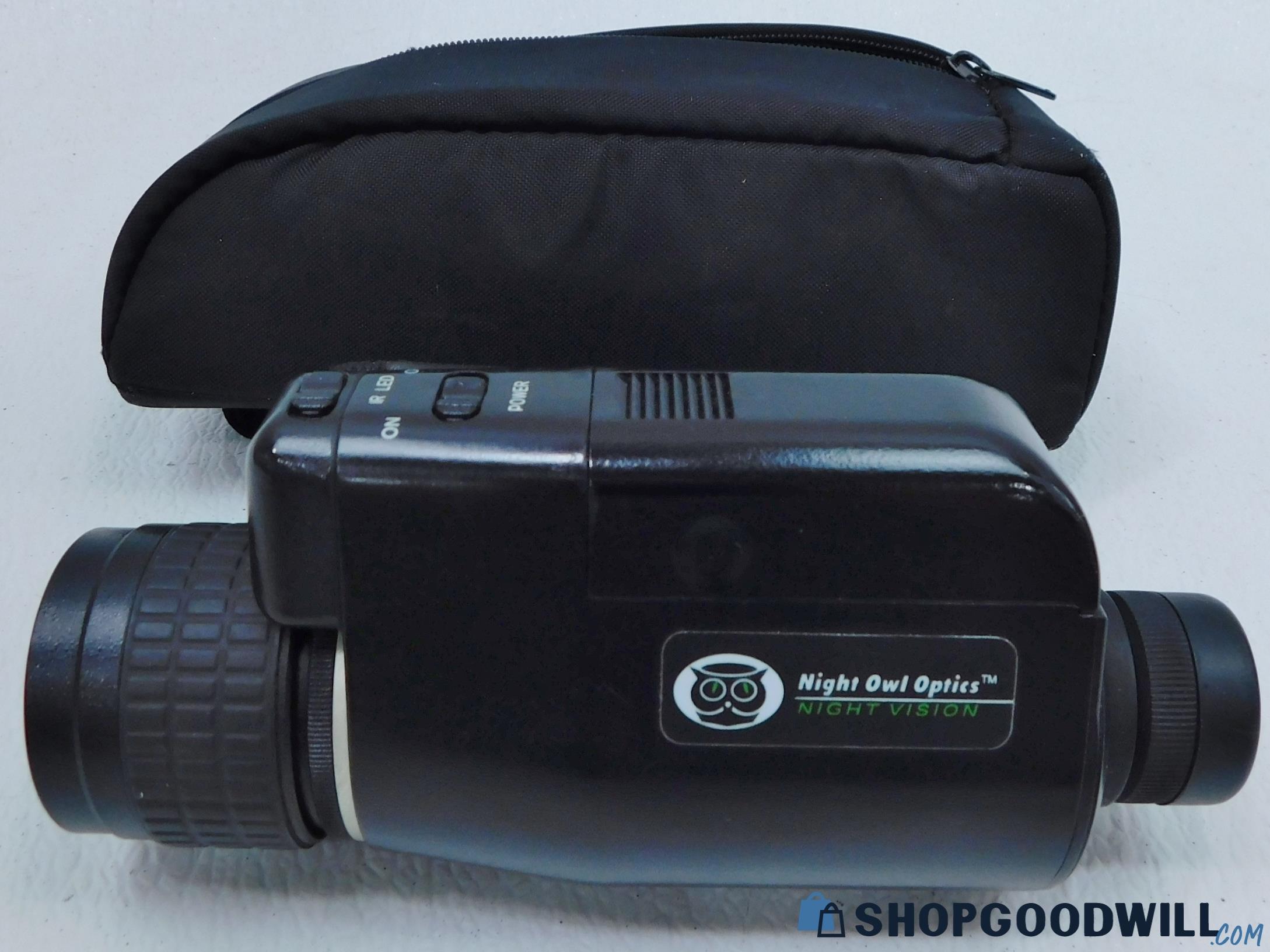 Night Owl Optics Night Vision Monoscope With Case - shopgoodwill.com