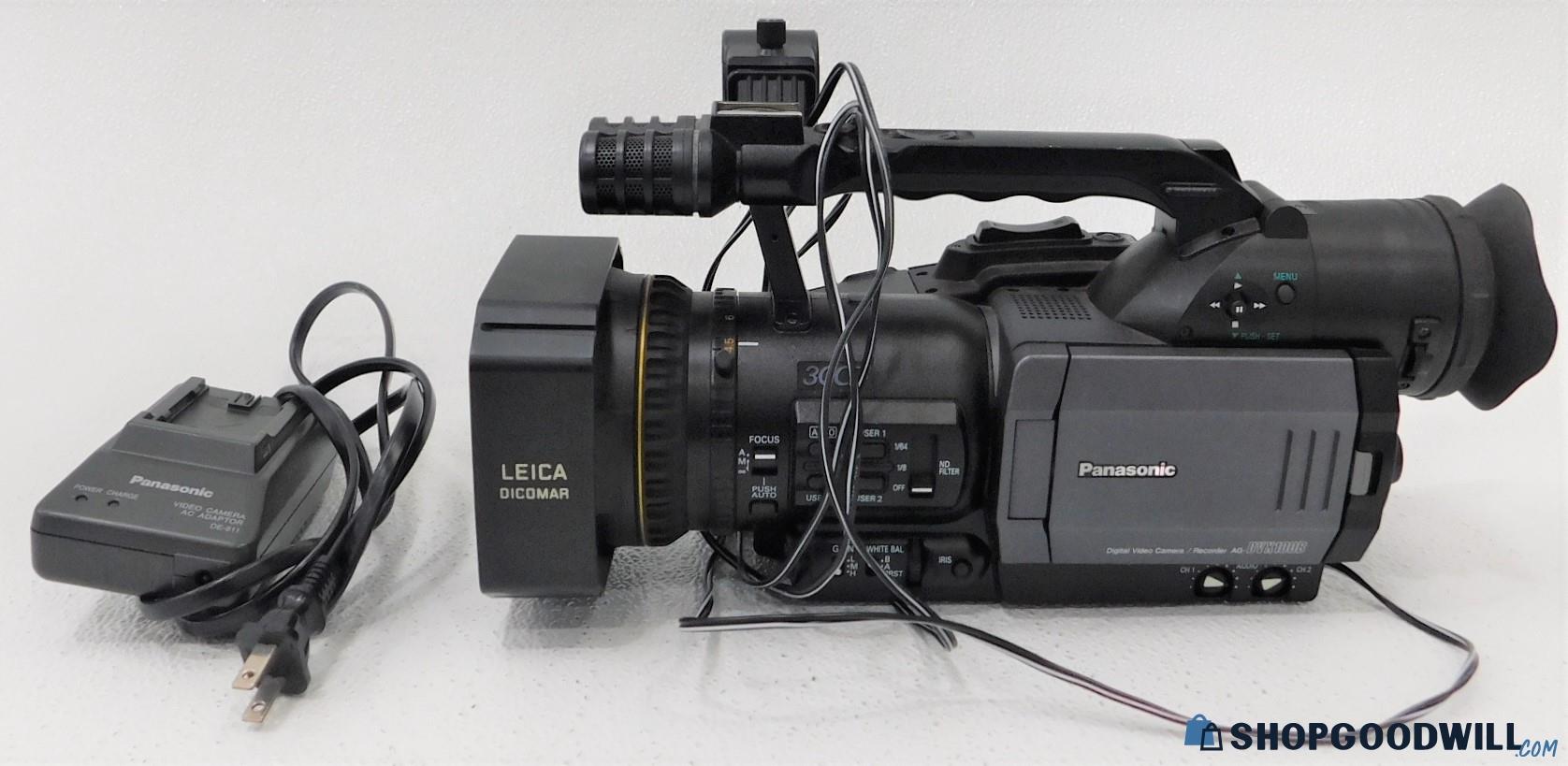 Panasonic Ag Dvx B Minidv Digital Video Camera Camcorder W Battery