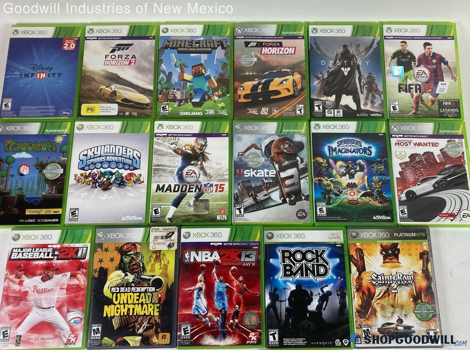 17 Xbox 360 Games Only | ShopGoodwill.com