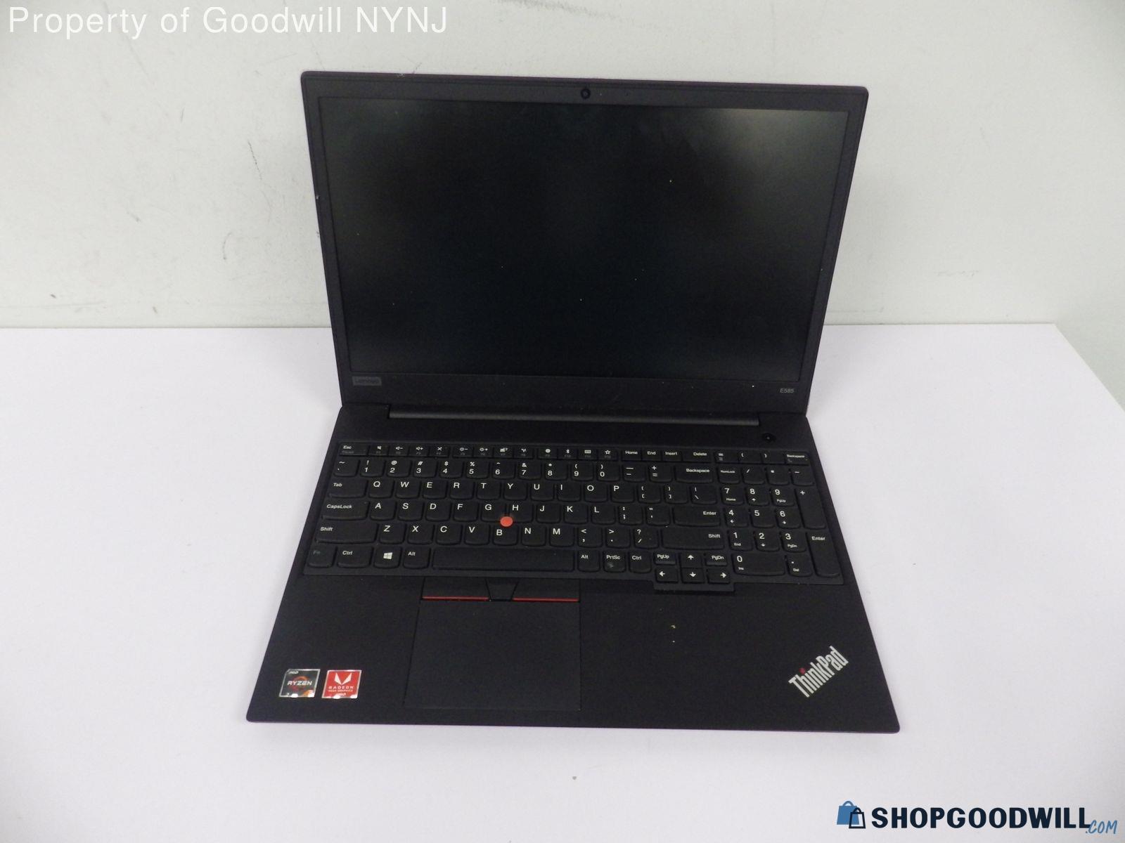 Lenovo ThinkPad E585 w/o Charger For (PARTS & REPAIRS) Model No ...