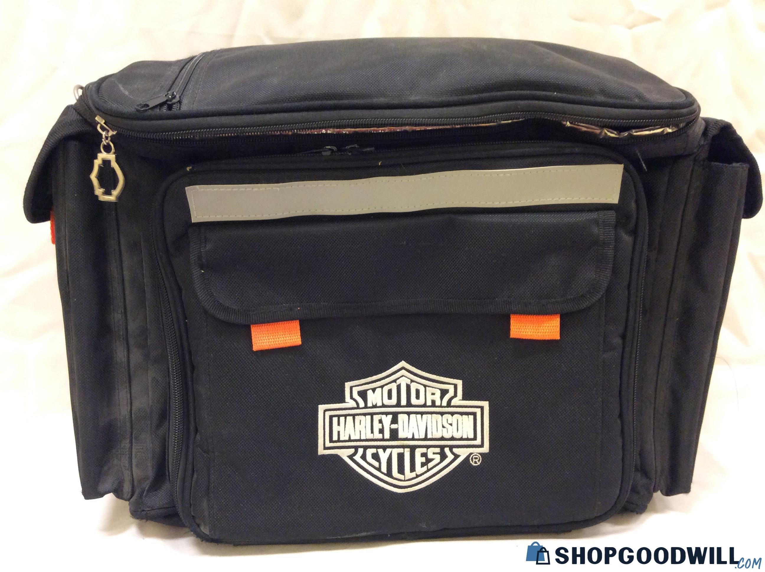 Harley Davidson Motorcycles Picnic Set Insulated Travel Cooler Bag ...