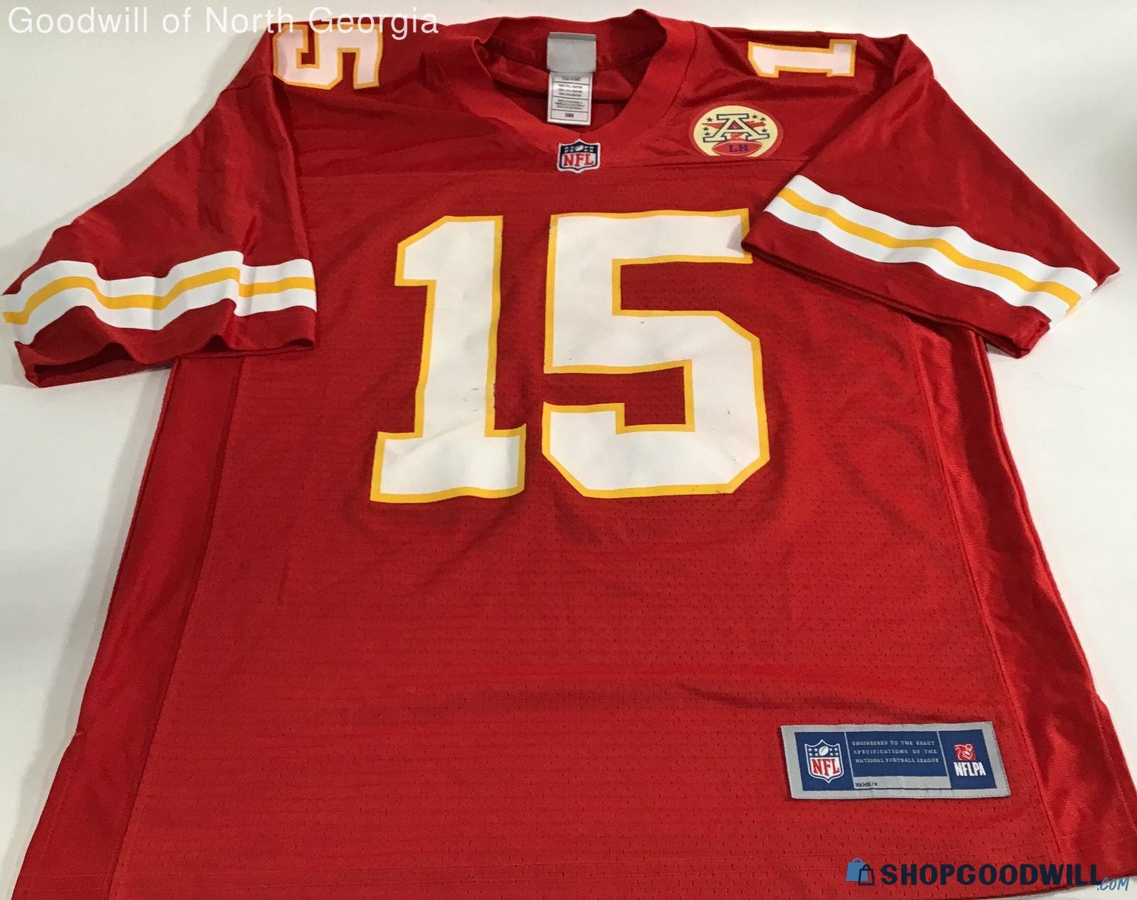 Nfl Kansas City Chiefs #15 Patrick Mahomes Jersey- Men's M ...