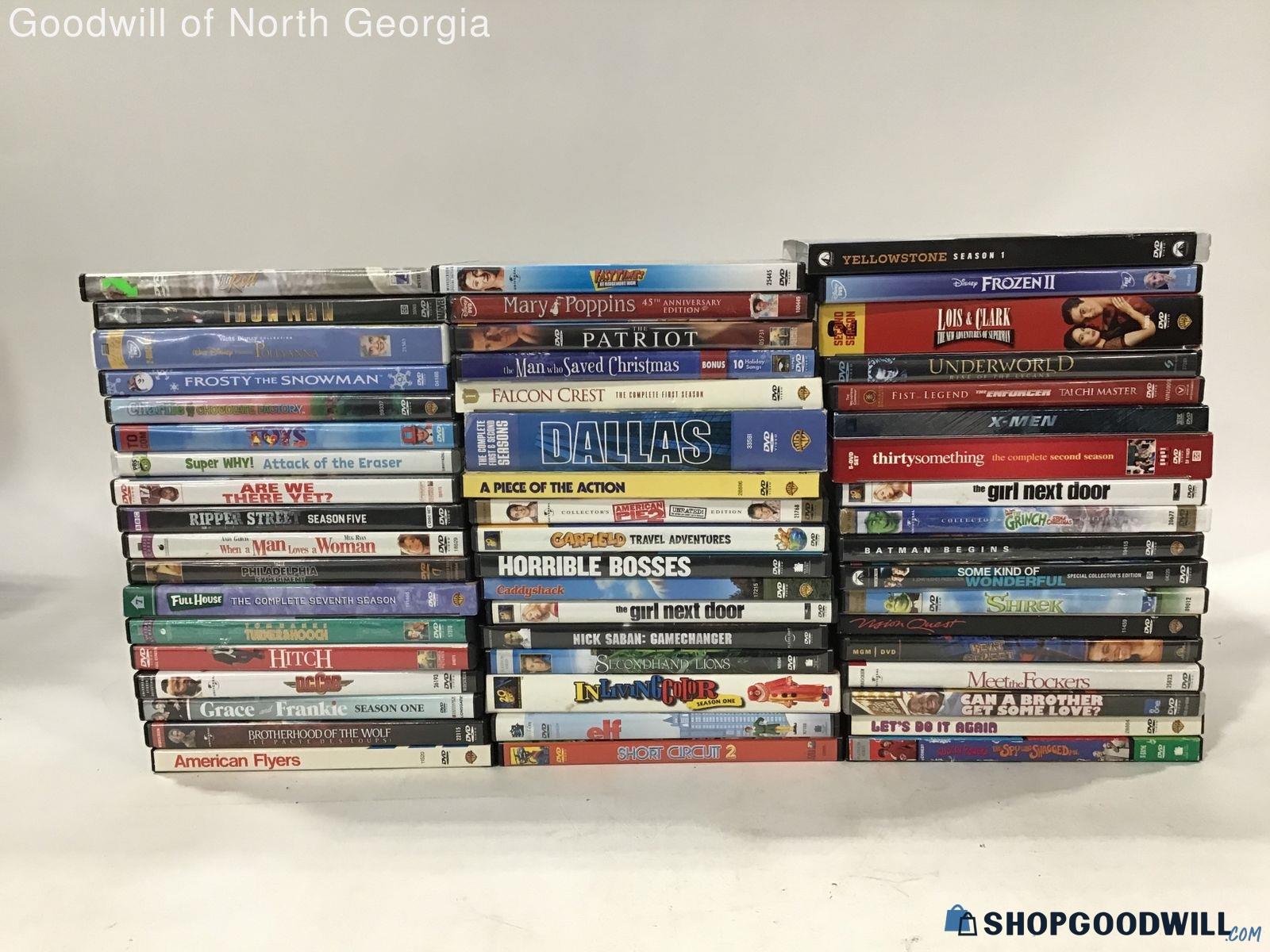 Dvd Tv And Movie Bundle - Shopgoodwill.com