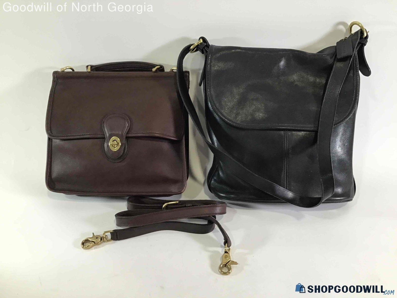 Coach Leather Handbag Lot - shopgoodwill.com