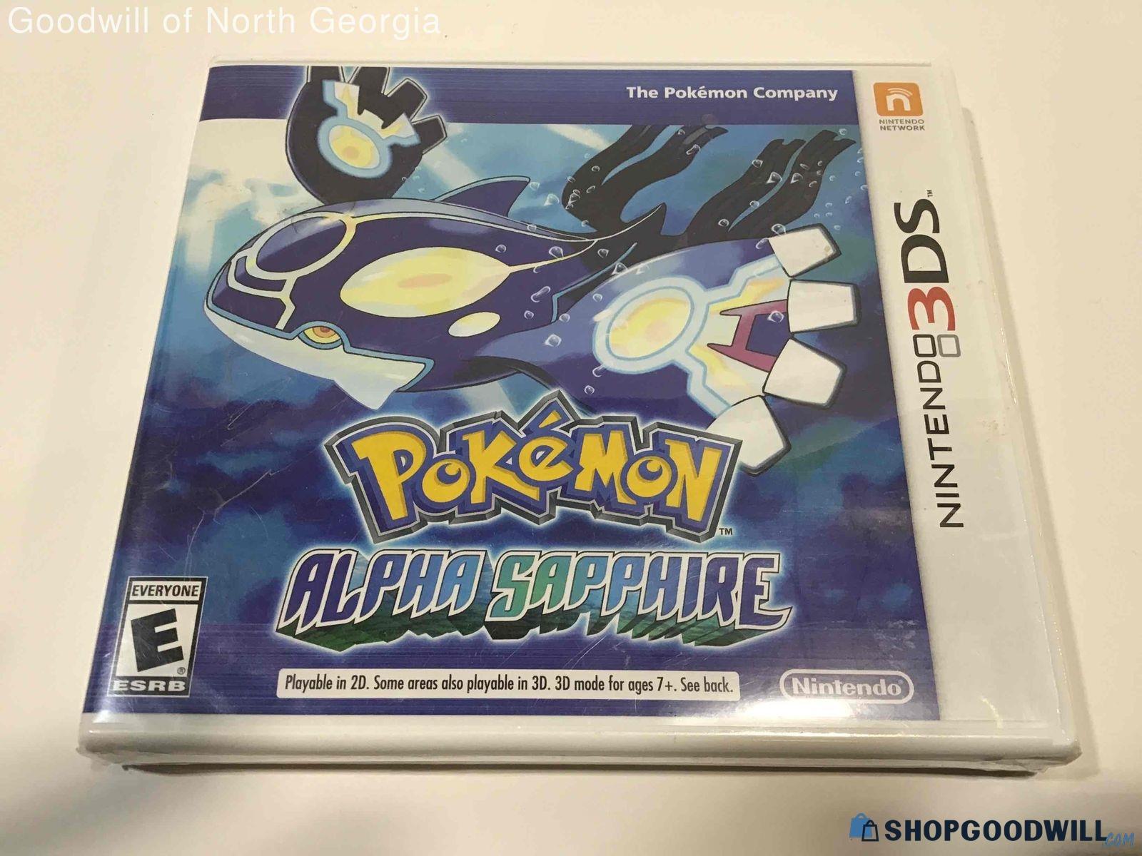 SEALED Pokemon Alpha Sapphire for Nintendo 3DS - shopgoodwill.com