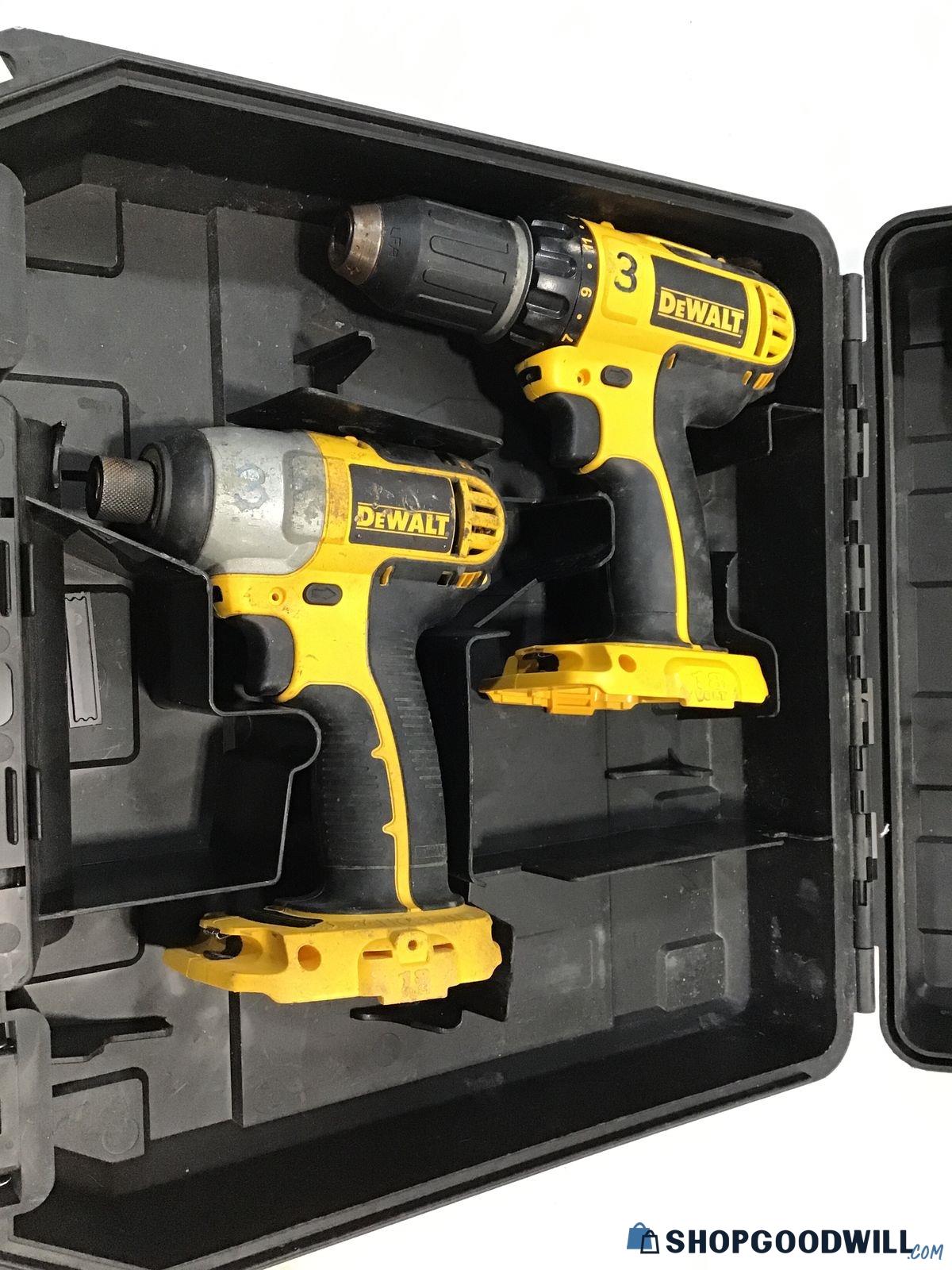 Dewalt Bare Tool Dcd B Inch Volt Cordless Compact Drill Driver Untested Shopgoodwill Com