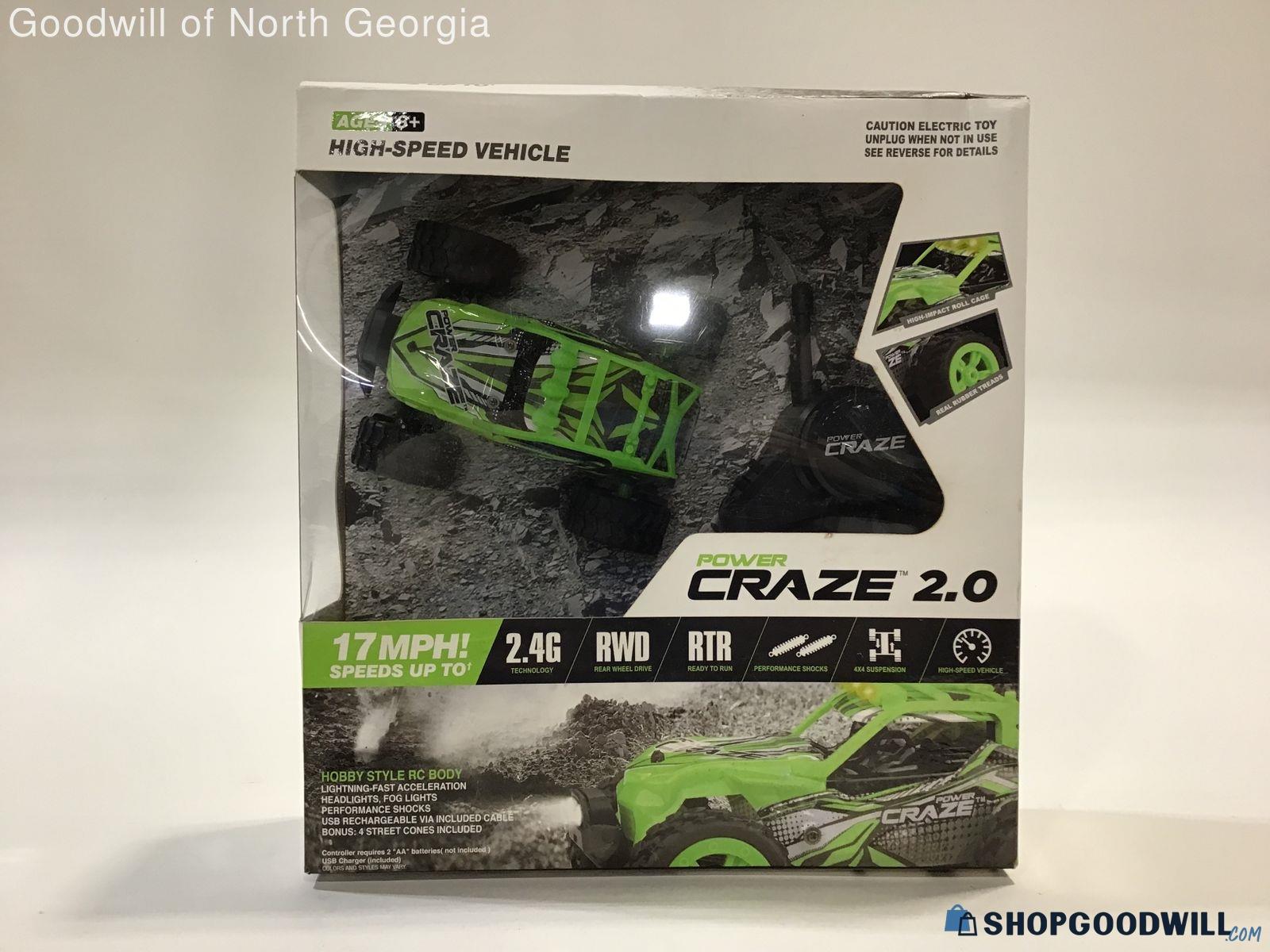 Power Craze 2.0 R/C High Speed Vehicle (New) - shopgoodwill.com