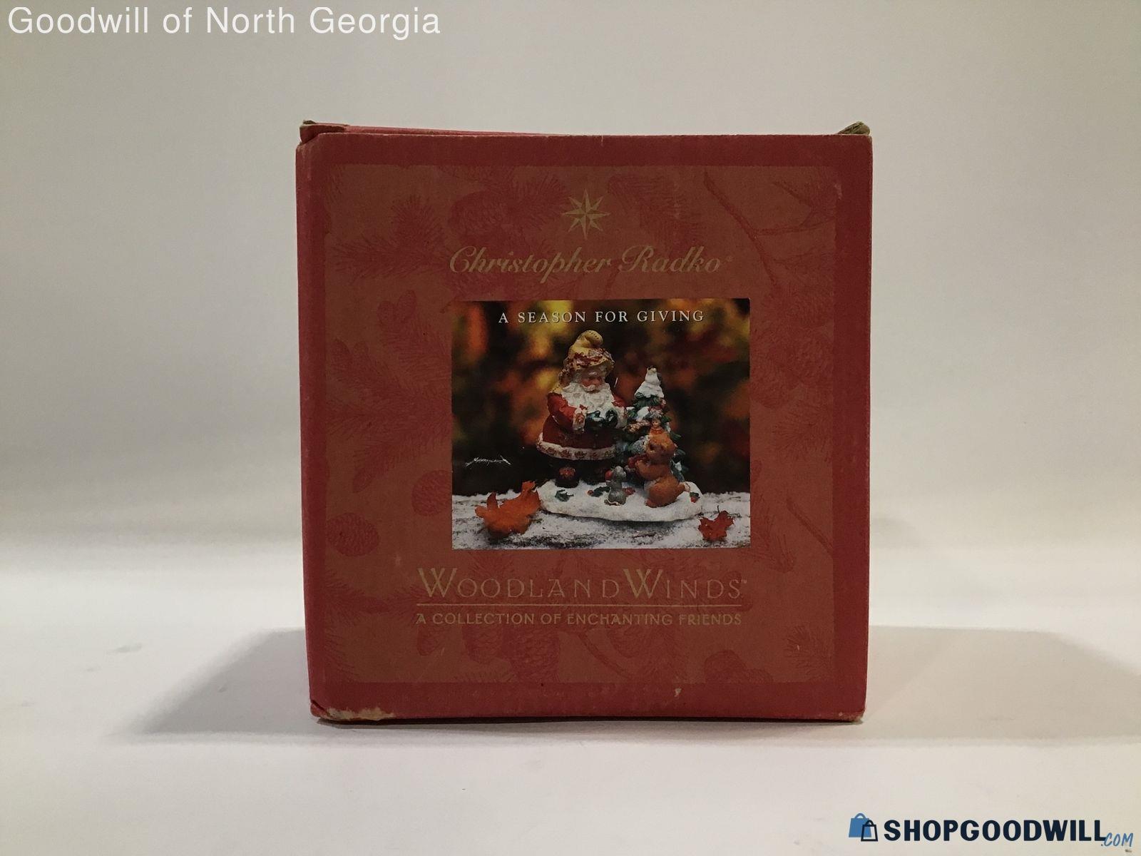 Christopher Radko Woodland Winds Christmas Figurine - shopgoodwill.com