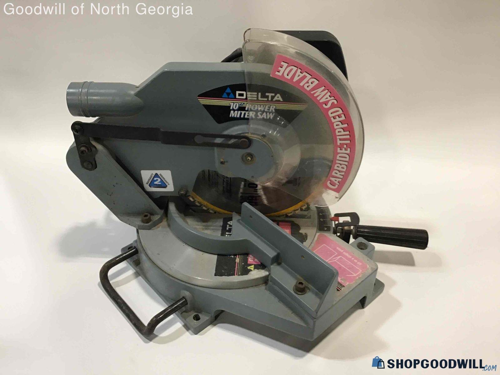 Delta 36-070 10-Inch Power Miter Saw (pick-up Only) - Shopgoodwill.com