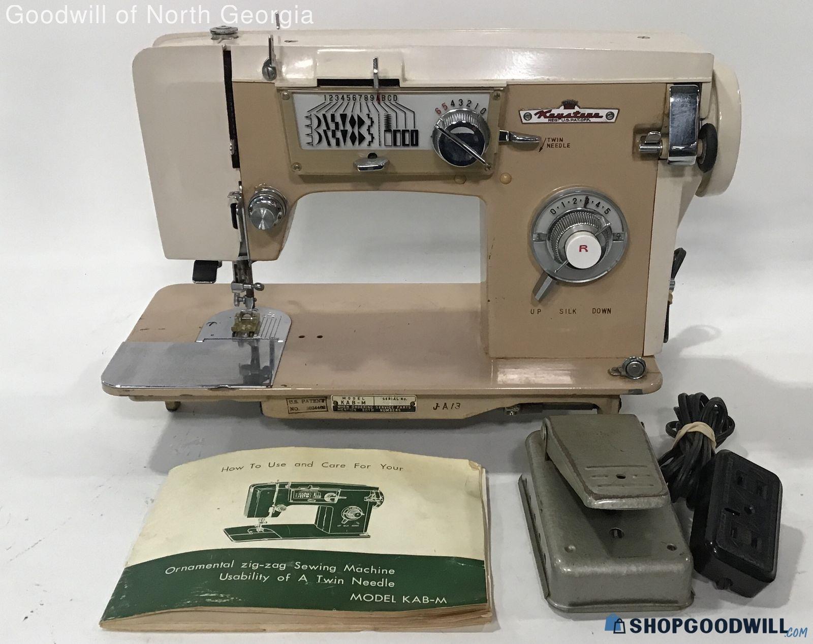 Keystone Sewing Machine (Tested/works) (Model Kabm) (Model S/n