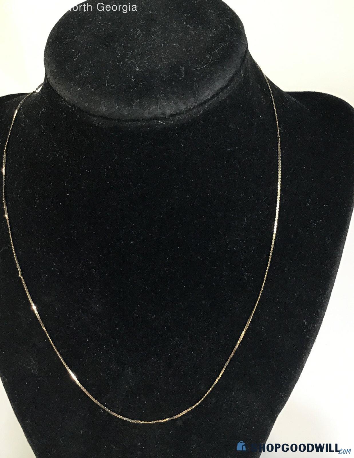 14k Gold Necklace 1.7g | ShopGoodwill.com