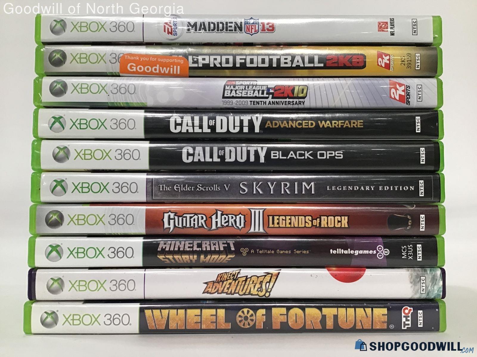 10 Xbox 360 Video Games | ShopGoodwill.com