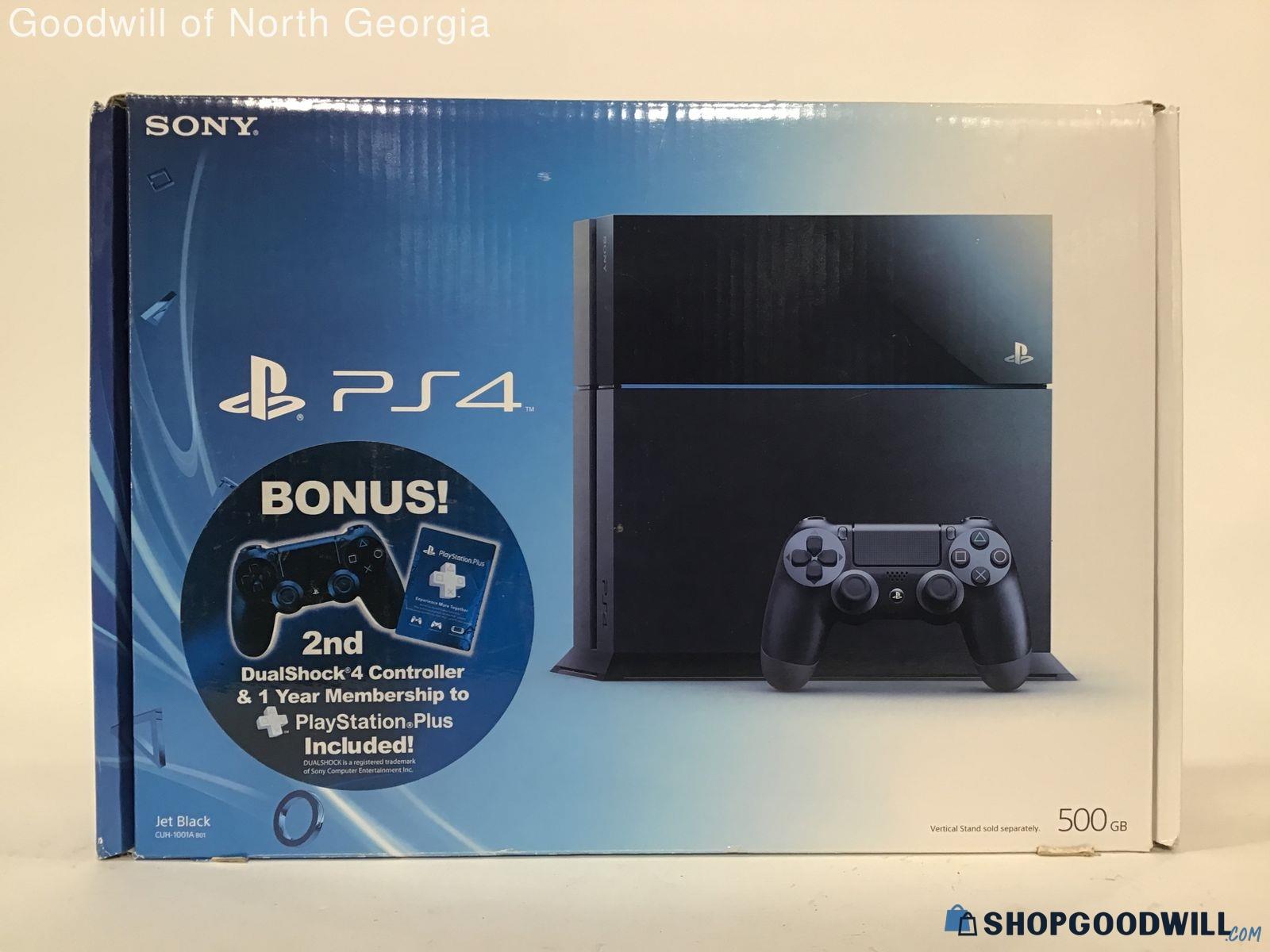 Sony PlayStation 4 Game Console. Tested work. Formatted - shopgoodwill.com