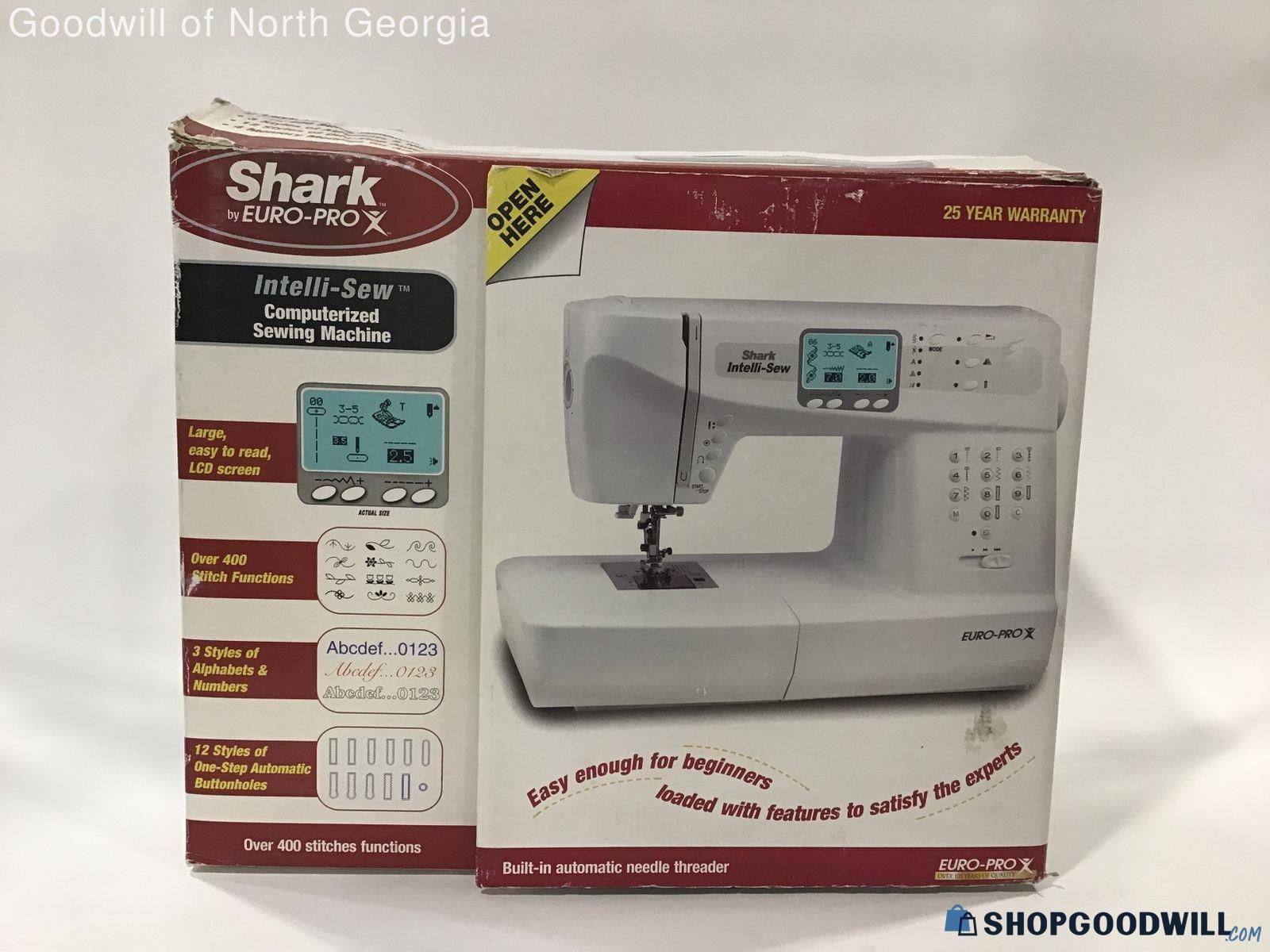 Shark IntelliSew Computerized Sewing Machine (Tested/Works)