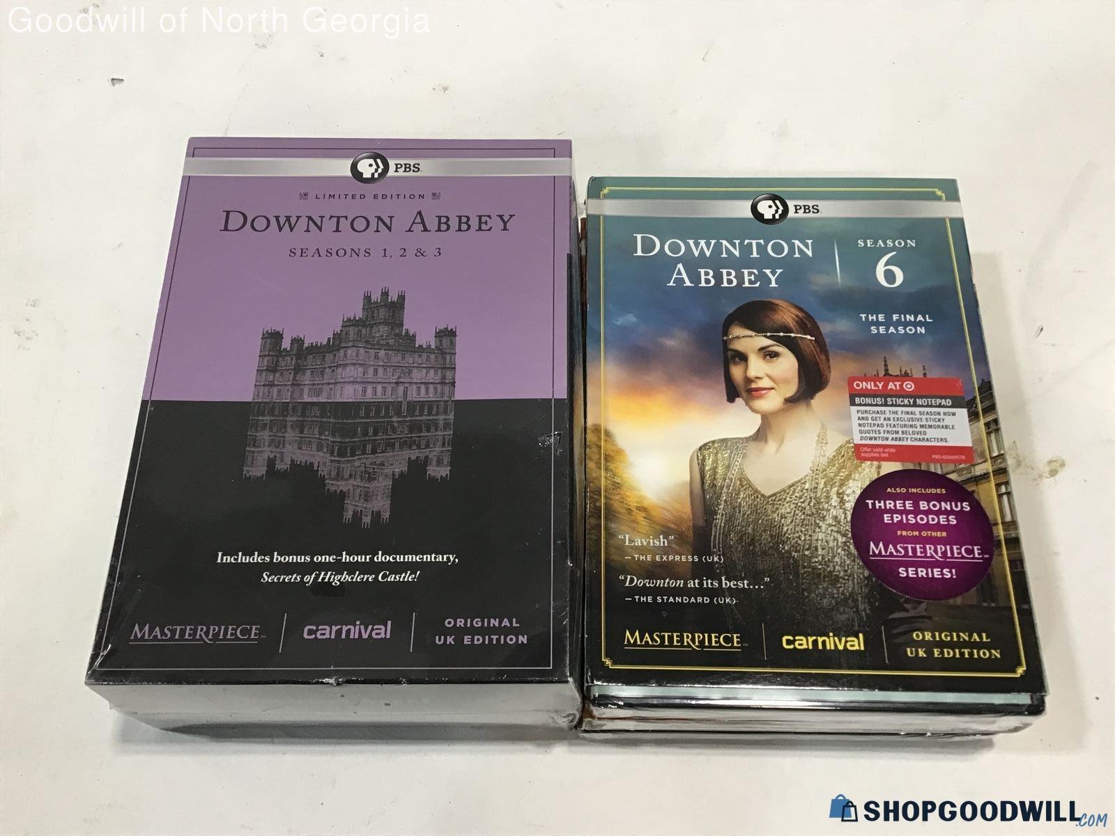 Downton Abbey, Seasons 1-6 Dvd Box Sets (New & Sealed) | ShopGoodwill.com