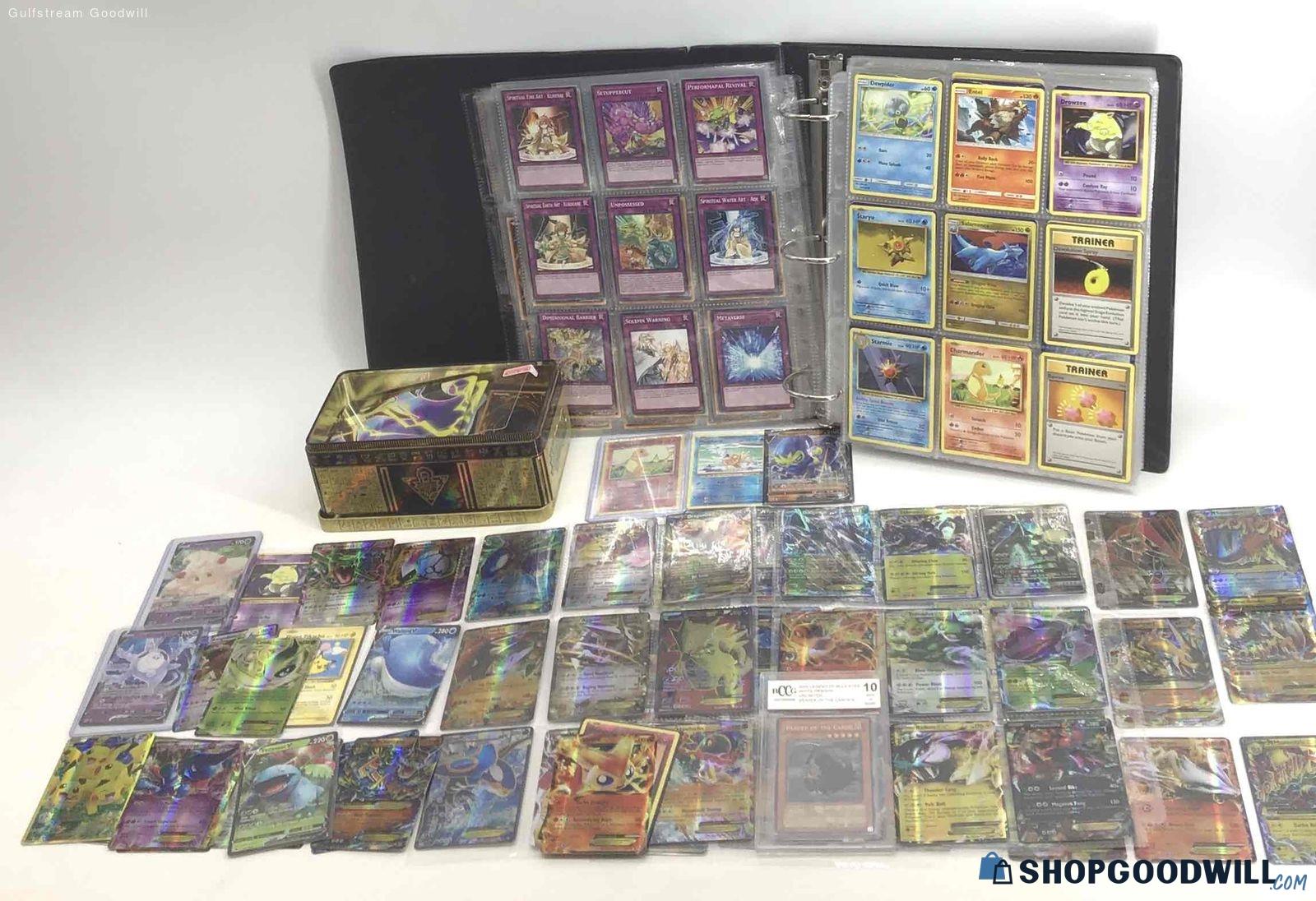 Pokemon And Yu Gi Oh Trading Card Lot