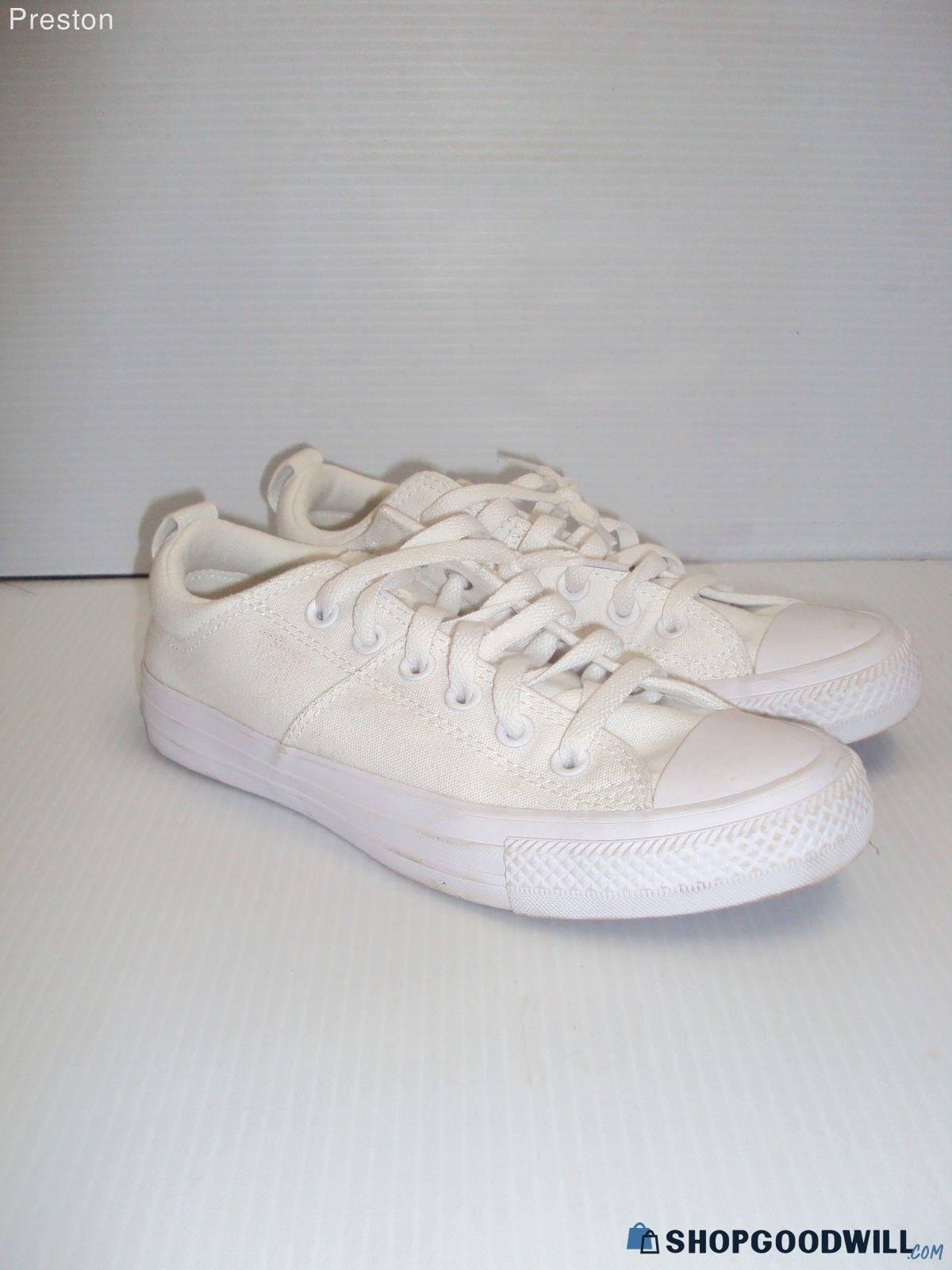 Converse All Star White Women's Shoes Size 8 - shopgoodwill.com