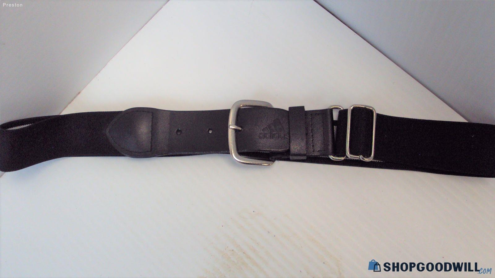 Adidas Black Stretch Waist Belt 32