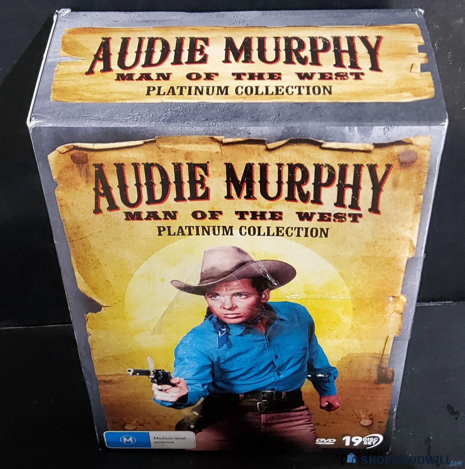 Rpt4 Audie Murphy-man Of The West-platinum Collection Dvds Western ...