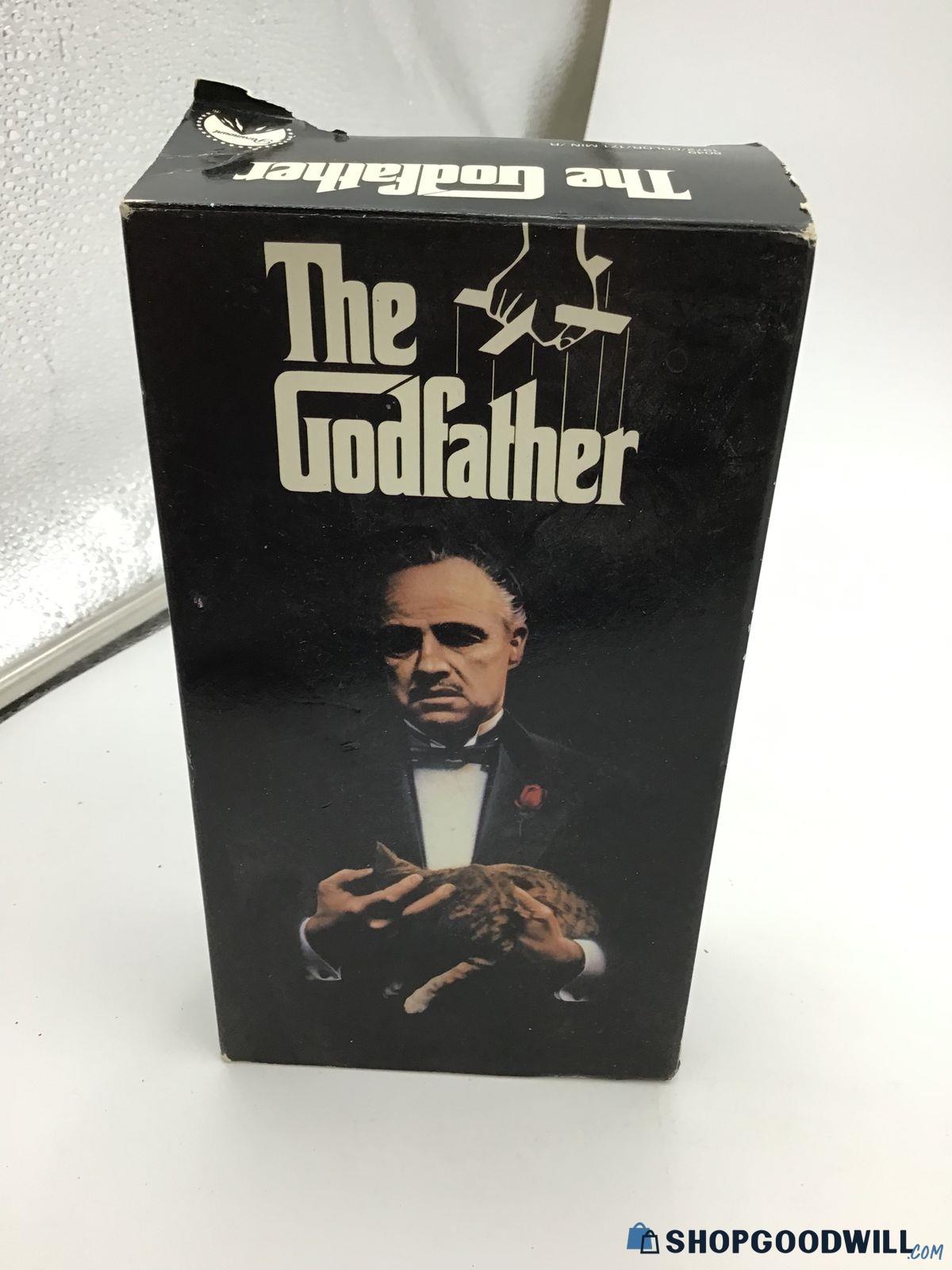 Vintage The Godfather Starring Marlon Brando 2-vhs Tape Boxed Set 1972 ...