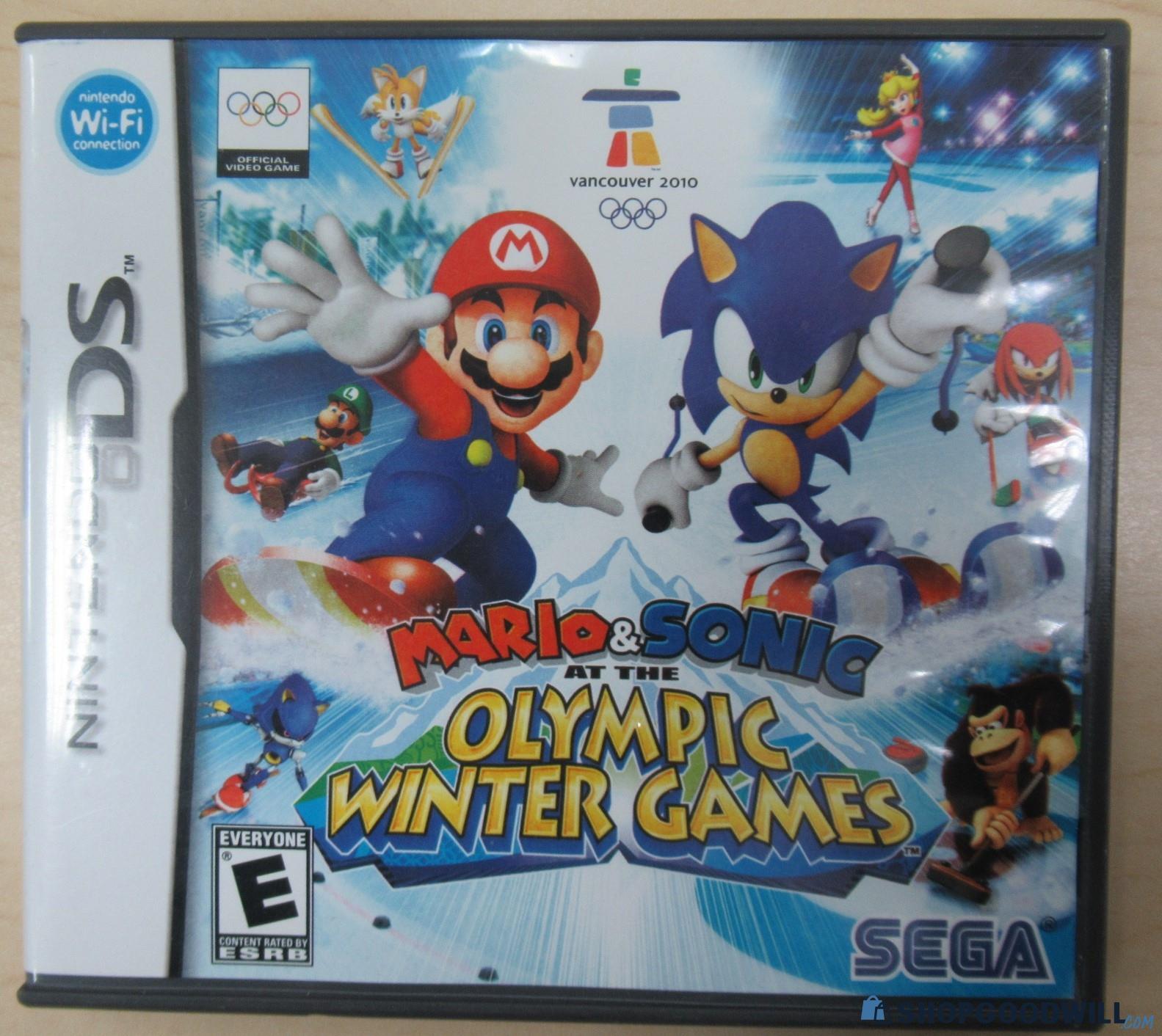 Mario & Sonic at the Winter Olympic Games for Nintendo DS with ...