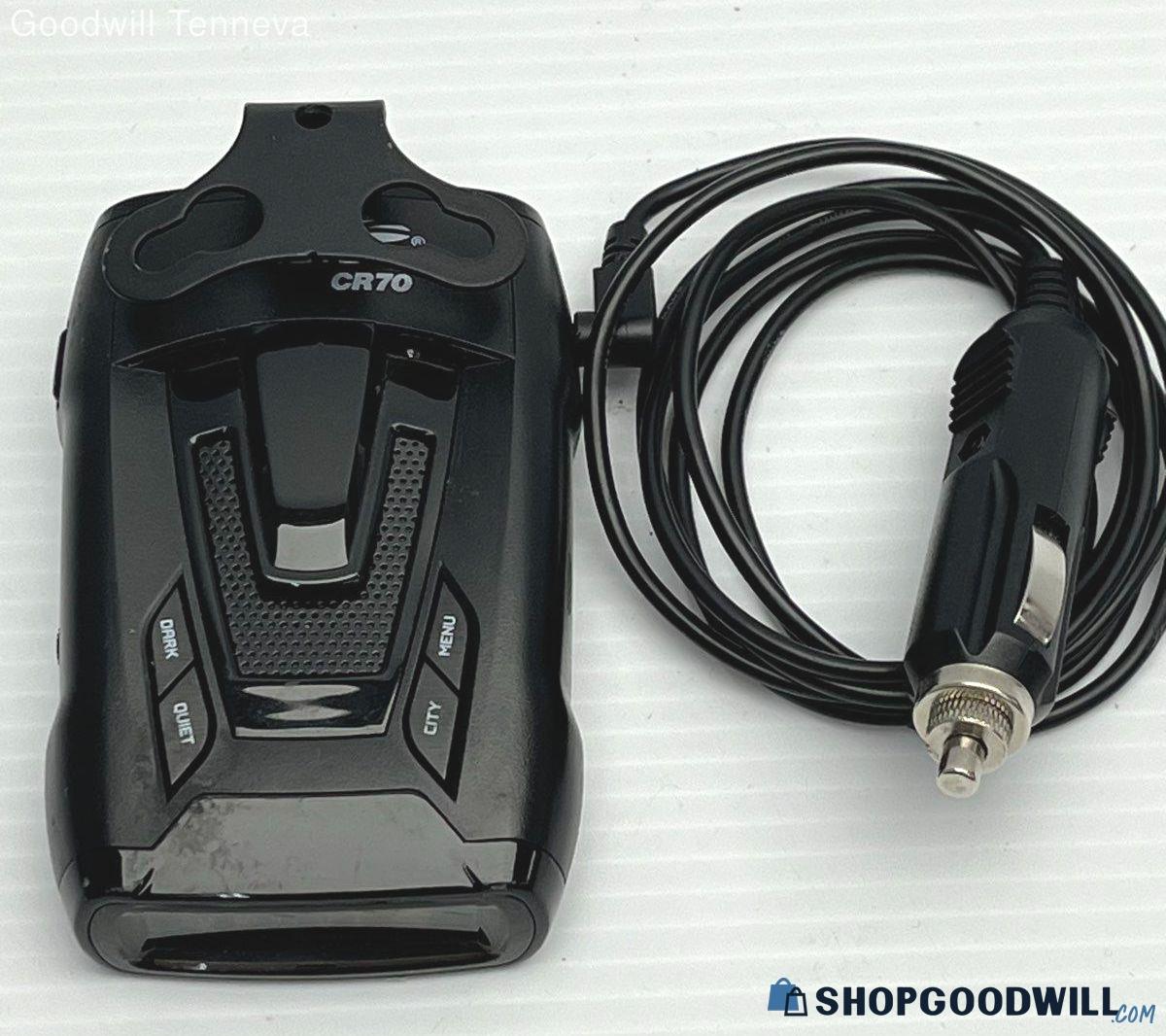 Whistler Cr70 Laser Radar Detector With Power Adapter | ShopGoodwill.com