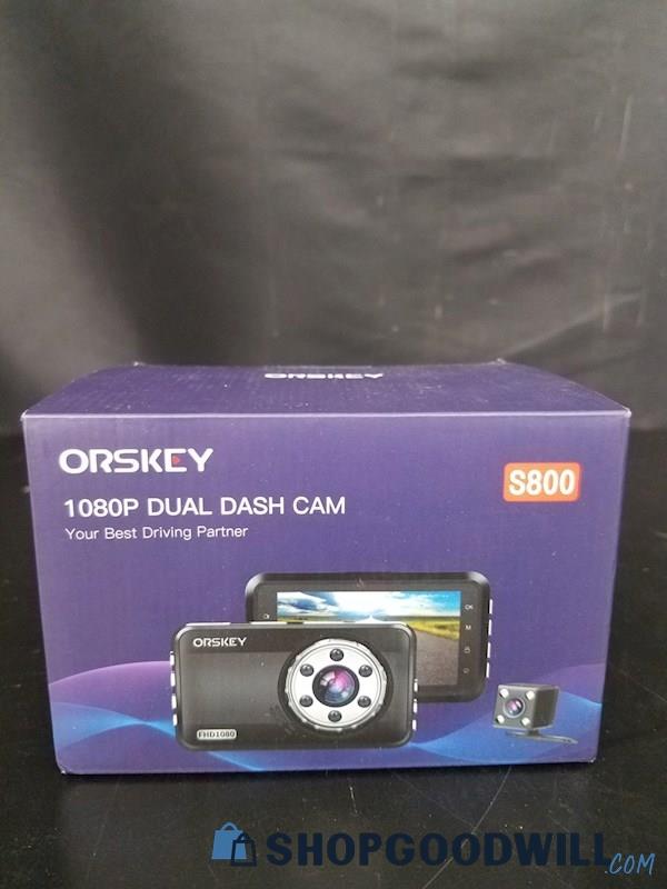 Orskey 1080p Dual Dash Cam S800 | ShopGoodwill.com