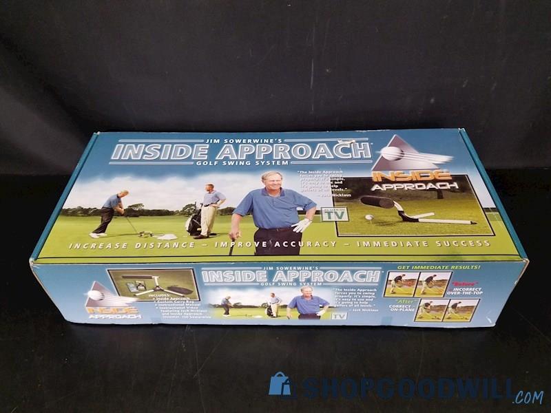 Jim Sowerwine's 'Inside Approach' Golf Swing System Open Box ...