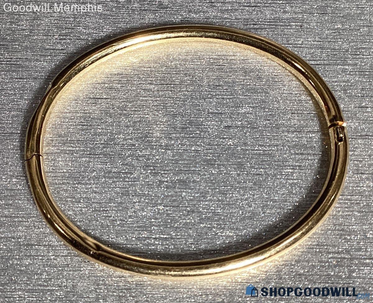 5.15 Grams Tested E. Rine 14K Stamped Gold Bracelet - shopgoodwill.com