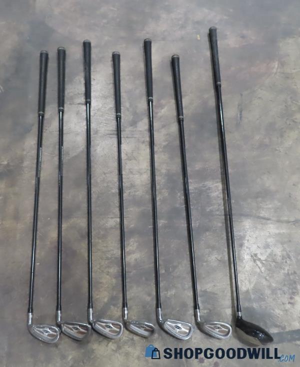 Lot of 7 Vectra Pro Series Aldila Golf Clubs - P, 4, 5, 5, 7, 8 & 5 ...