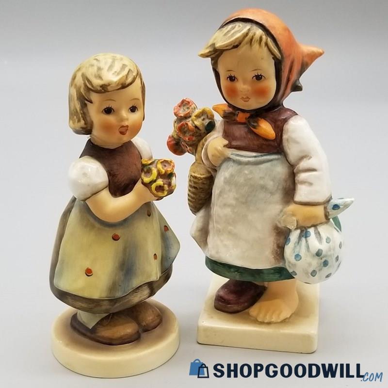 2 Pc. Vintage Goebel Hummel Figurines: 