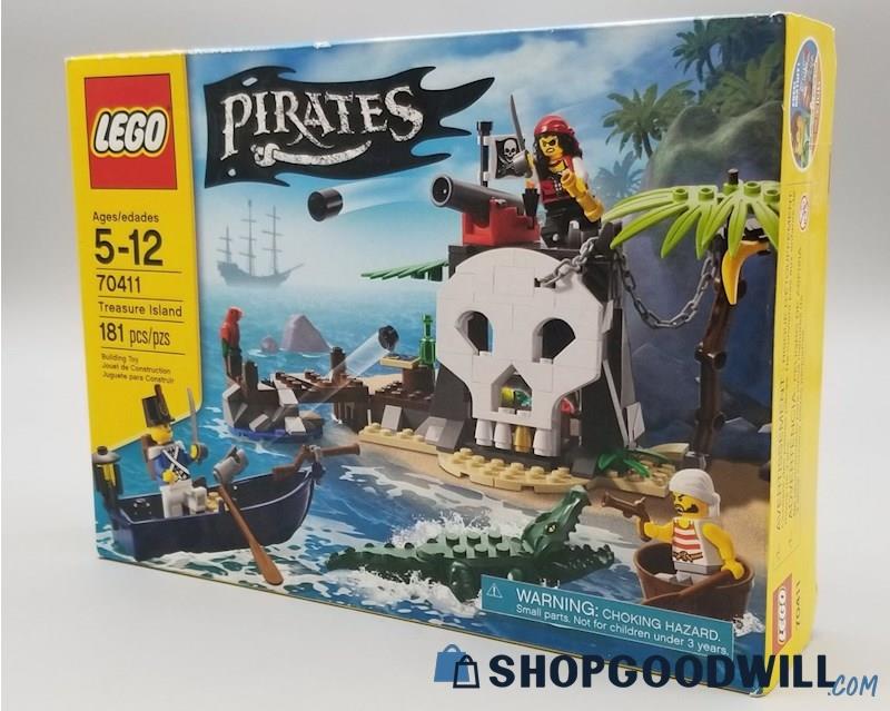 Used New In Box Lego Pirates Set 70411: Treasure Island | ShopGoodwill.com