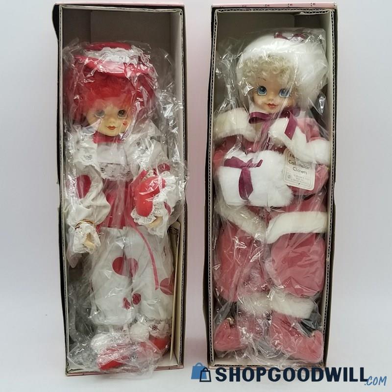 Vintage 1980's Brinn's Collectible Clown Dolls - January & February ...