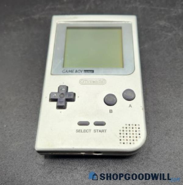 Silver Gameboy Pocket Handheld System (Nintendo) | ShopGoodwill.com