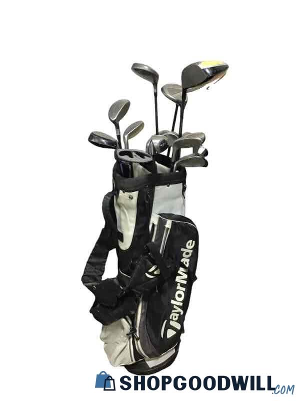 14 (Count) Men's Rh Golf Set, S5 Driver, Dunlop 3 Wood, Ram 18 Degree ...