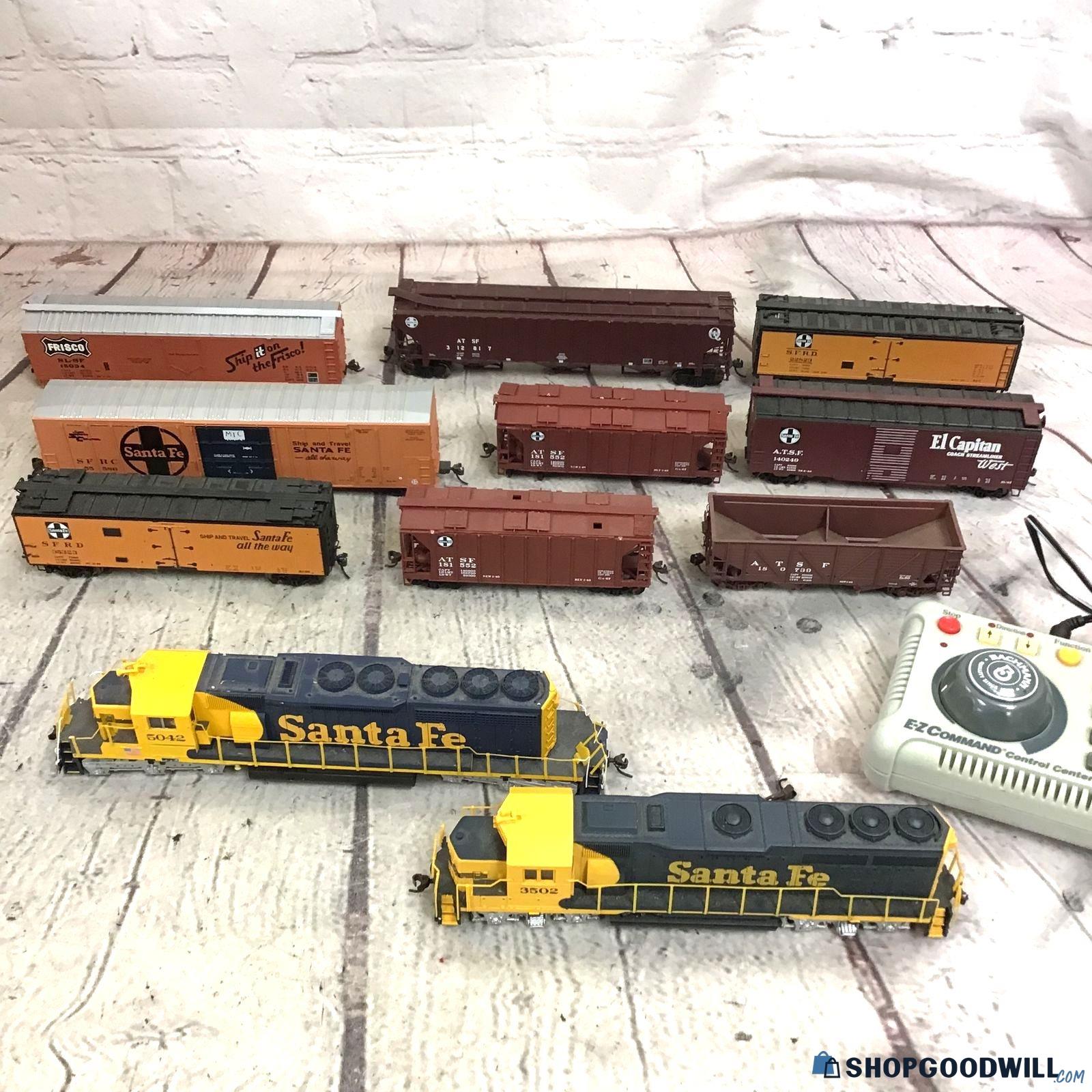 HO-Scale Model Railroad Locomotives, Cars, Transformer - Shopgoodwill.com