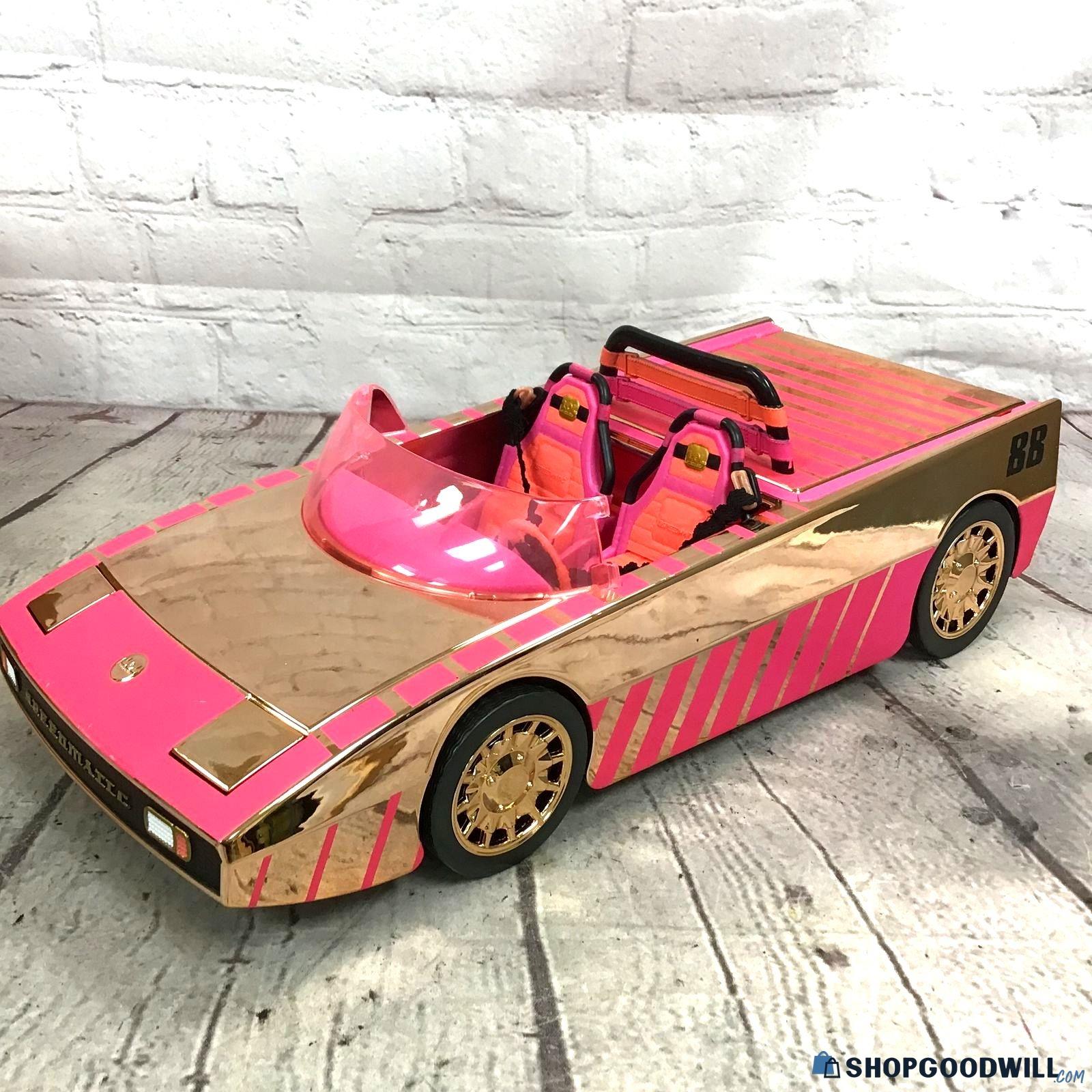 Barbie Speedmatic Dream Car - Pink & Gold - shopgoodwill.com