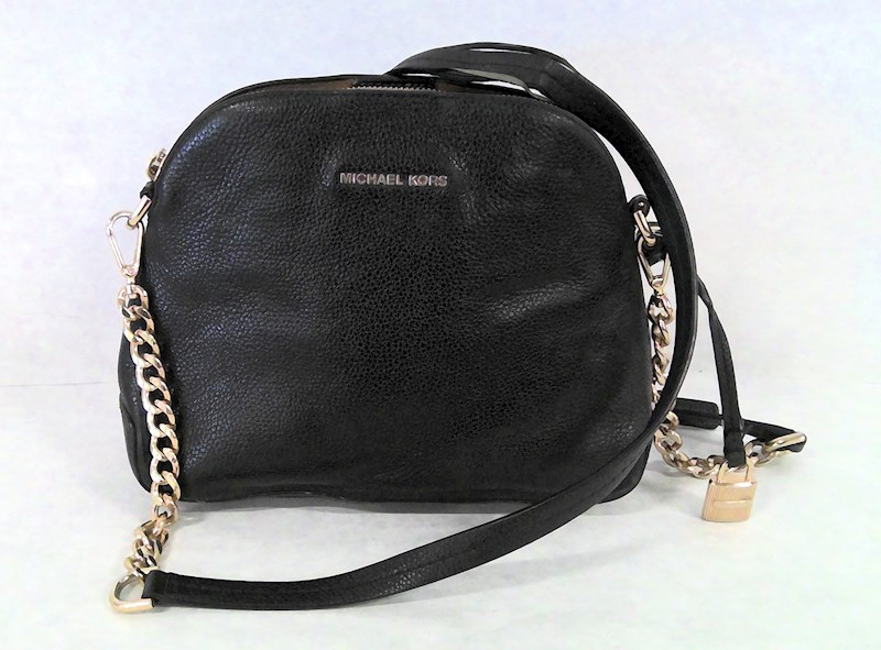 Kate Spade Black Leather Shoulder Bag - shopgoodwill.com