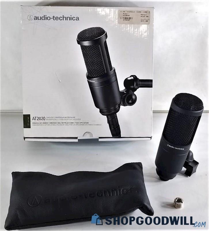IOB Audio Technica P48 Cardioid Condenser AT2020 - shopgoodwill.com