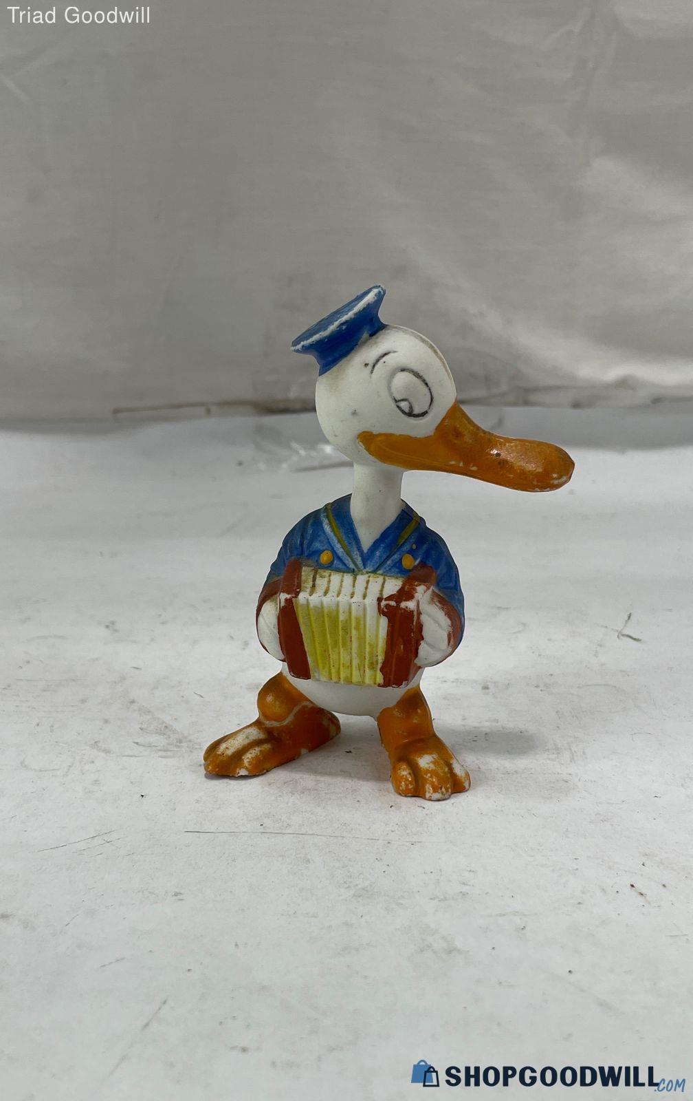 Long Billed Donald Duck & Accordion Figurine, 1930's | ShopGoodwill.com