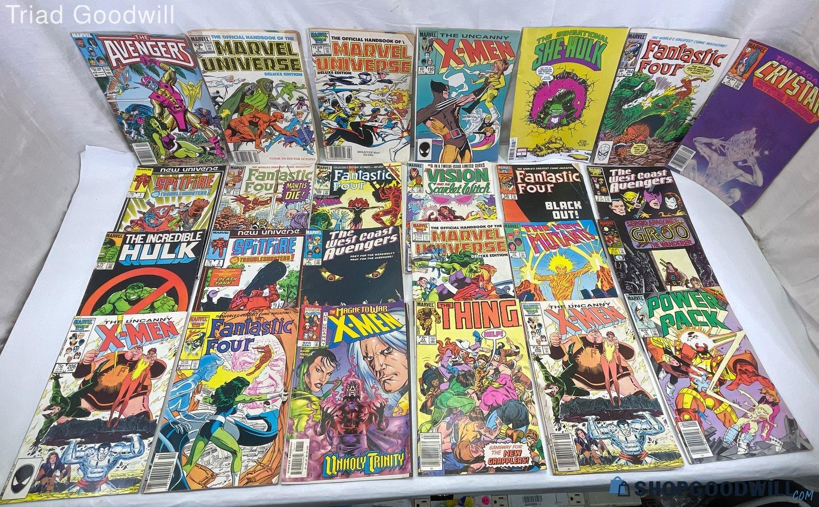 Lot Of Assorted Vintage Marvel Comics Single Issue Comic Books ...